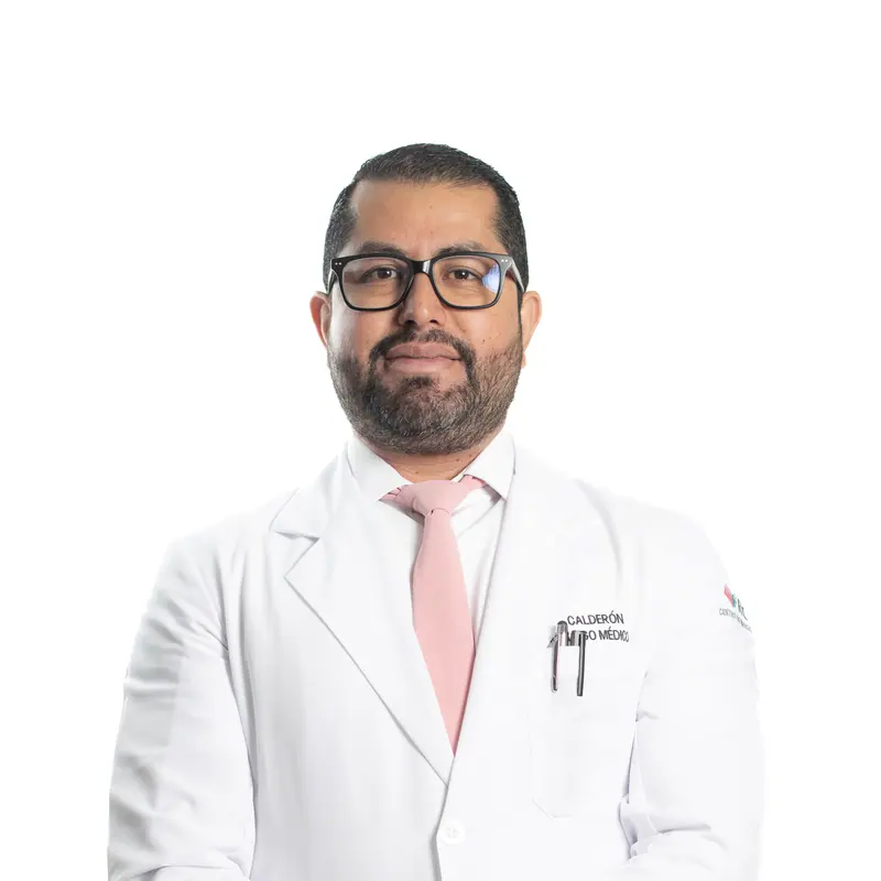 Dr. Roberto Carlos Calderón Ayala, Oncología médica · Director y fundador, en el centro de infusión oncológica ROCA